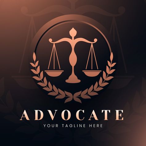 Free Vector | Gradient advocate logo template Advocate Lawyer Logo, Law Background, Advocate Logo, Advocate Quotes, Law Logo Justice, Law Logo Lawyer, Lawyer Logo Design, Law Logos Design, Justice Logo