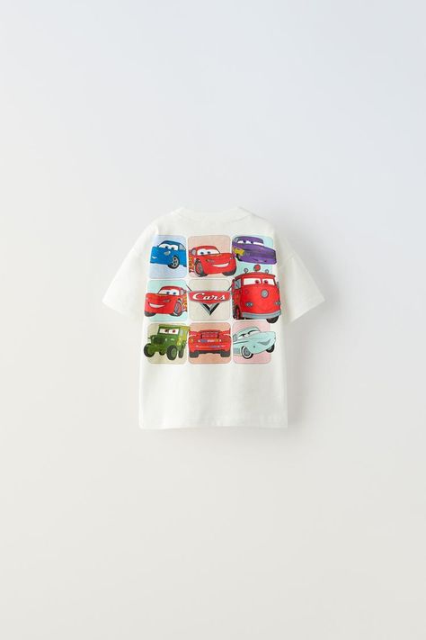 CARS © DISNEY T-SHIRT - White | ZARA United Kingdom Kids Disney Outfits, Kids Wear Boys, Cars Disney, Disney Print, Disney T Shirt, Disney T, Zara New, Disney Shirt, Disney Tshirts