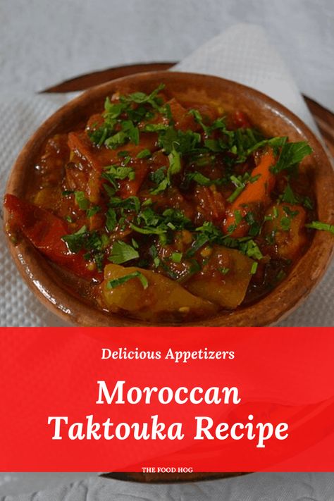 Moroccan Salads, Moroccan Side Dishes, Grilled Bell Peppers, Moroccan Salad, Vegan Entrees, Moroccan Dishes, Main Course Dishes, Food Blogging, Fall Dinner Recipes