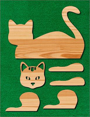 Scrollsaw Workshop: 3D Cat Scroll Saw Pattern. Scroll Saw Cat Patterns, Scroll Saw Gift Ideas, Wood Craft Patterns Free, Wooden Animals Patterns, Wood Animal Patterns, Scroll Saw Patterns Free Printable, Scroll Saw Projects Free Pattern, Scrollsaw Projects, Free Scroll Saw Patterns