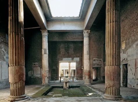 World Architecture|200 BCE-300 CE – Buse Mert Pinterest Notes, Ancient Roman Houses, Ancient Roman Architecture, Roman House, Roman Villa, Pompeii And Herculaneum, Roman Republic, Empire Romain, Between Two Worlds