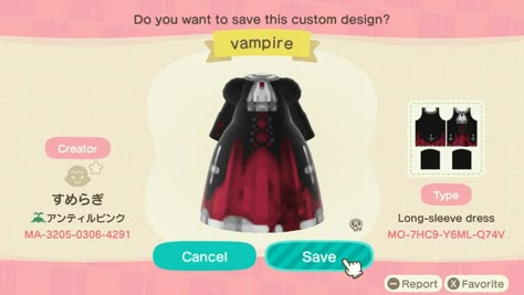 Gothic Animal Crossing Clothes, Goth Animal Crossing Designs Clothes, Acnh Gothic Design Codes, Gothic Acnh Clothes, Acnh Witch Outfit, Emo Acnh Designs, Acnh Goth Face Paint, Goth Animal Crossing Villagers, Acnh Clothes Design Codes Goth