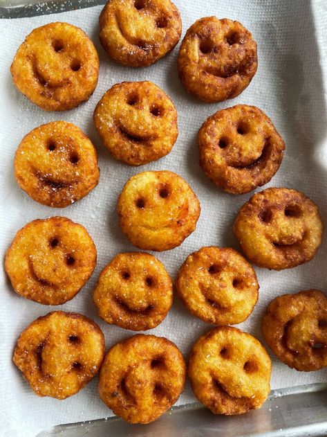 These Homemade Smiley Fries Are the Happiest Snack Around | Kitchn Smiley Fries, Ina Garten Chicken, Root Vegetable, Lemon Pepper Chicken, Before School, Chicken Stuffed Peppers, Culinary School, After School Snacks, Peanut Free