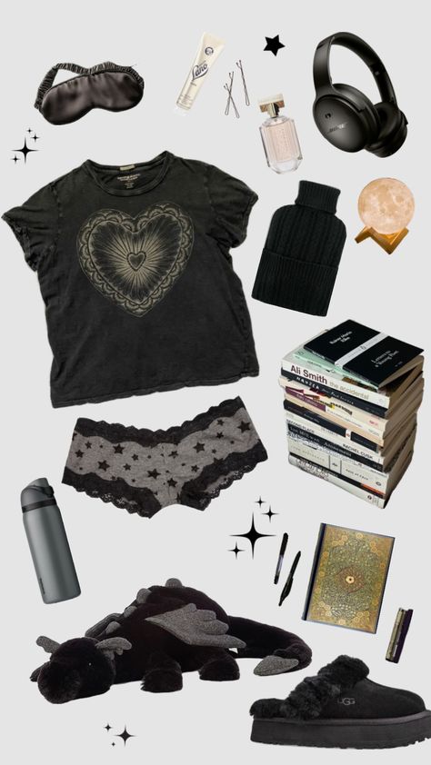 #pyjama #pajama #sleepy #casualoutfit #sleepoutfit #lounge #gothcasual #sunday #dayoff #whimsigoth #sleepingin #lazy #headphones #books #october #november #december #january #emo #grunge #90s #80s Sleep Outfit, October November December, Grunge 90s, Emo Grunge, 90s 80s, Headphones, Pajamas, Casual Outfits, Lounge