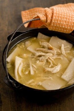 Finally a Chicken & Dumplings recipe without using biscuits! I did not like that version. Can't wait to try this one! Chicken And Dumplin Recipe, Dumplin Recipe, Chicken Dumplings Recipe, Chicken Divan, Chicken Dumplings, Paula Deen Recipes, Dumpling Recipe, Think Food, Southern Cooking