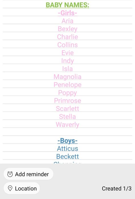 Kid Names, Baby Names