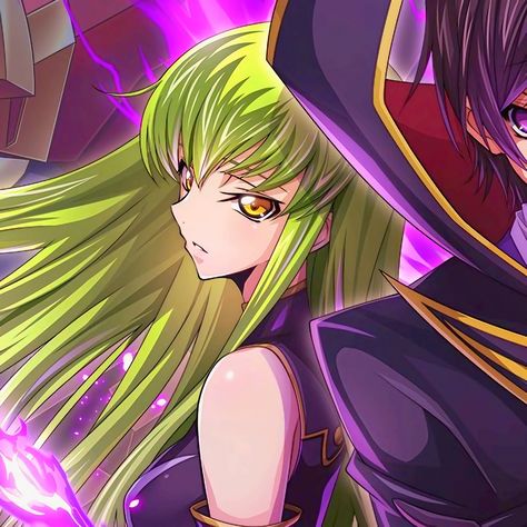 Lelouch X Cc Matching Icons, Cc And Lelouch, Code Geass C.c, Discord Pfp, Code Geass, Matching Profile Pictures, Matching Icons, Anime Icons, Profile Picture