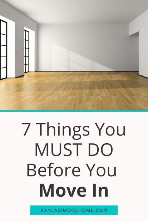 Cleaning A Rental Before Moving In, New Home To Do List, Items You Need For A New Home, Things To Do When You Move Into New Home, Moving House Aesthetic, Move In Essentials, New Home Shopping List, Moving To Do List, Moving Into New Home