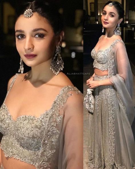 15 New Latest Alia Bhatt Lehenga Design For Bridesmaids 2020 Outfits Indian, Nikkah Dress, Lehnga Dress, Bollywood Outfits, Indian Lehenga, Indian Woman, Indian Couture, Indian Wedding Outfits, Lehenga Designs