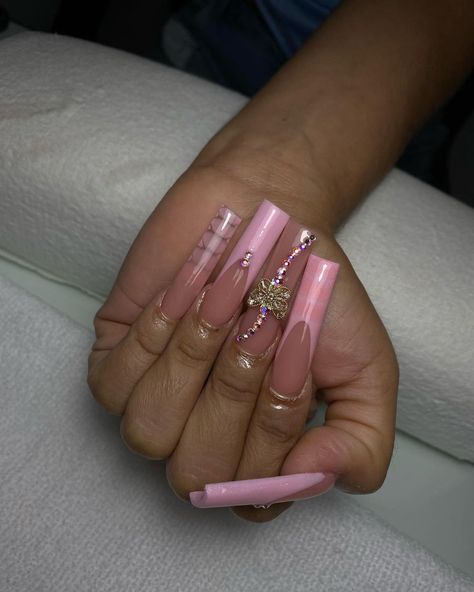 Birthday Nails Virgo, Virgo Birthday Nails, Nails Virgo, Virgo Birthday, Virgo Season, Swarovski Nails, Birthday Nails, Nail Tech, Pink Nails