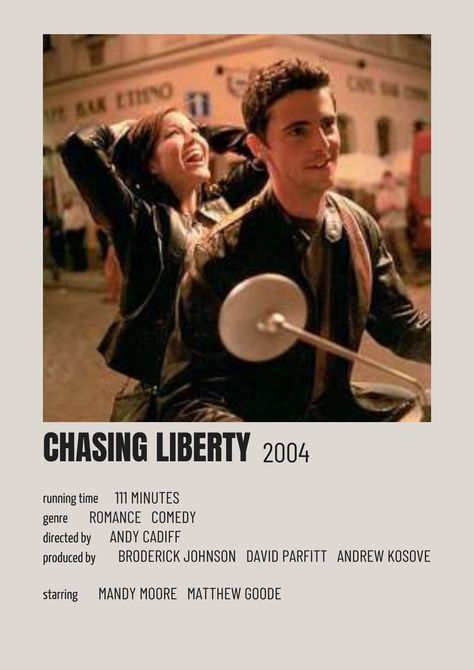 Chasing Liberty Movie, Chasing Liberty, Romcom Movies, Romance Movie, Movies To Watch Teenagers, Movie Hacks, Netflix Movies To Watch, Iconic Movie Posters, New Movies To Watch