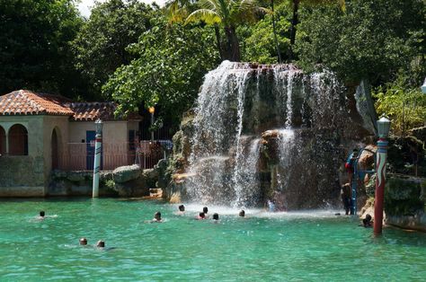 Venetian Pool in Coral Gables, FL. Lots of happy days spent there. Spring Break Miami, Things To Do In Miami, California Honeymoon, Coral Gables Florida, Florida Adventures, Vintage Vacation, Camping Locations, South Beach Miami, Florida Living