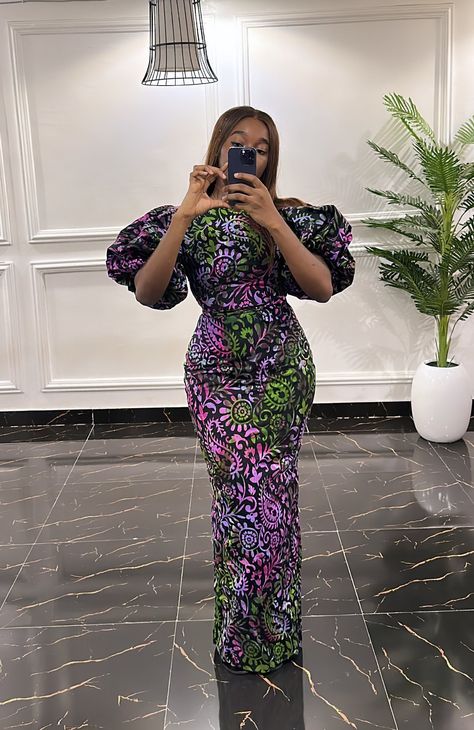 Simple Ankara Gowns, Chitenge Outfits, Ankara Long Gown Styles, African Print Dress Ankara, African Print Clothing, Best African Dresses, African Dresses Modern, Afrikaanse Mode, African Inspired Clothing