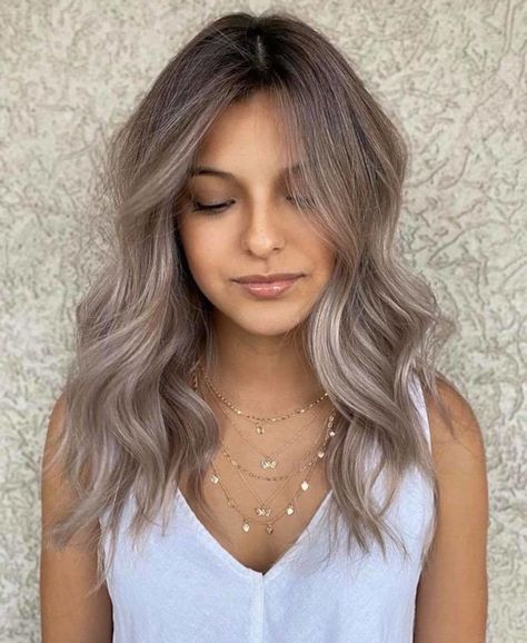 The Prettiest Cool Toned Dye Jobs For Hot, Summer Days Cool Toned Hair Color, Cool Toned Hair, Cool Tone Hair Colors, Warm Hair Color, Toned Hair, Hair Color Ideas For Fall, Ash Hair, Ash Hair Color, Ash Blonde Hair