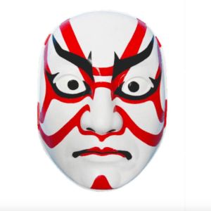 Bone Masks & Skull Masks – Kabuki Masks Chinese Mask, Japanese Face Mask, Noh Mask, Mask Drawing, Theatre Masks, Mask Painting, Japanese Mask, Oni Mask, Skull Mask