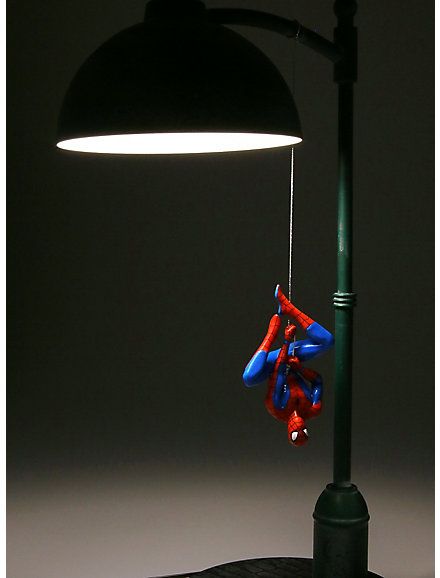 Spiderman Room Decor Aesthetic, Spider Man Merch, Spider Man Decor, Marvel Lamp, Marvel Gift Ideas, Spiderman Lamp, Spiderman Room Decor, Avengers Room, Spiderman Decorations