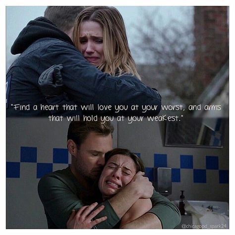 Linstead and Burzek #ChicagoPD #onechicago Chicago Pd Cast, Erin Lindsay, Chicago Justice, Chicago Family, Chicago Shows, Chicago Med, Character Quotes, Tv Couples, Tv Show Quotes