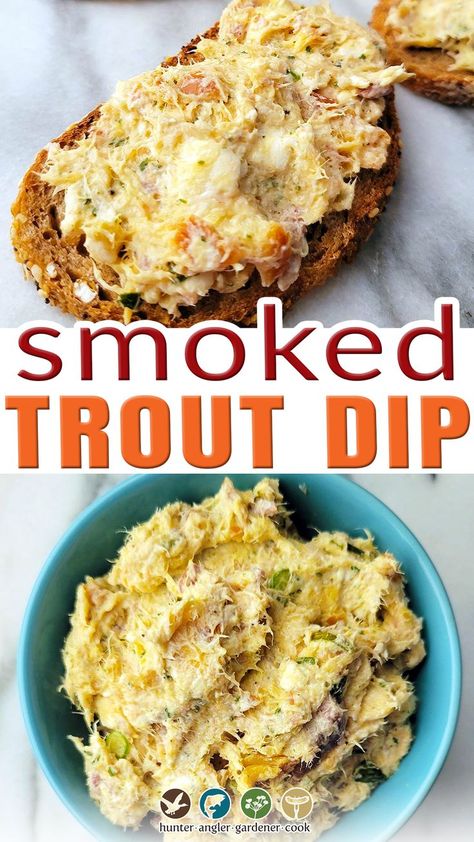 Smoked Trout Dip Cream Cheese, Smoked Seafood Dip, Smoked Fish Dip With Cream Cheese, Smoked Trout Dip Recipes, Smoked Trout Recipes, Smoked Lake Trout Recipe, Smoked Fish Dip Recipe, Lake Trout Recipes, Fish Dip Recipe