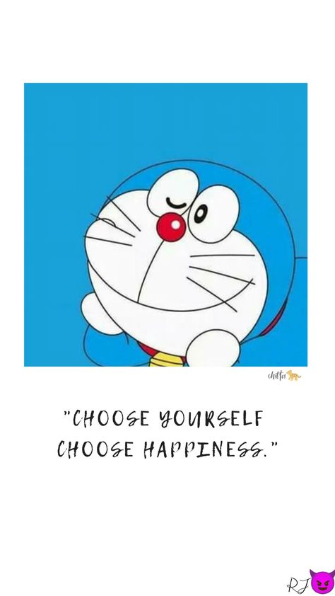 Happiness Happy Short Quotes Vibes Doremon Happy Short Quotes, Doraemon Quotes, Doremon Quotes, Choose Happy, Short Quotes, Painted Rocks, Motivational Quotes, Family Guy, Healing