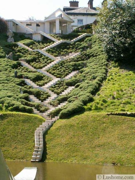 Garden Of Cosmic Speculation, British Garden, Landscape Architect, Garden Paths, Yard Landscaping, Aerial View, Landscape Architecture, Backyard Landscaping, Beautiful Gardens