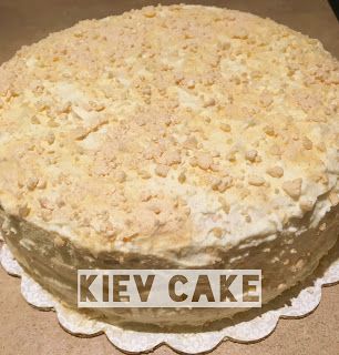 Kiev Cake, Desserts Board, Shortcake Recipes, Icebox Cakes, Ukrainian Christmas, Dump Cakes, Shortcake Recipe, Ukrainian Recipes, Sponge Cake Recipes