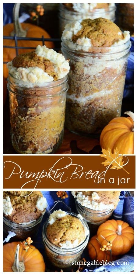 Bread In A Jar, Holiday Baking Ideas, Mason Jar Baking, Jar Cakes, Mason Jar Cakes, Jar Desserts, Jar Meals, Mason Jar Desserts, Jar Food