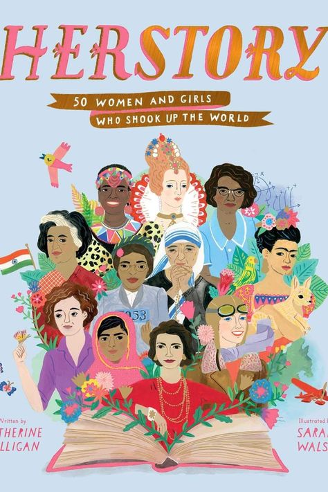 25 Books to Read With Kids For Women's History Month Mary Seacole, Dian Fossey, Good Night Story, Katherine Johnson, Indira Gandhi, Florence Nightingale, Malala Yousafzai, Amelia Earhart, Emily Bronte