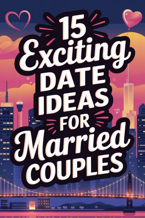 Looking to add some spark to your relationship? Check out these 15 exciting date ideas for married couples that will help you reignite the romance in your marriage! From cozy picnics in the park to adventurous hiking trips, find the perfect activity that both you and your partner will love. Whether you're foodies looking to try a new restaurant or nature lovers wanting to stargaze, there's something on this list for every couple. Date Ideas For Married Couples, Couples Spa Day, Ideas For Married Couples, Wine Pairing Dinner, Couples Spa, Backyard Bonfire, Hiking Trips, Get A Girlfriend, Get A Boyfriend