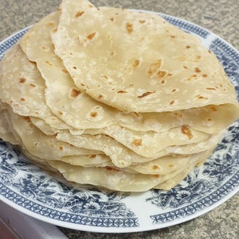 Super Soft Roti ( Healthy ) recipe by Pamela Padayachee Rottie Recipes, Roti Dough Recipe, Roti Bread Recipe, Roti Recipe Guyanese, West Indian Recipes, Morrocan Stew, Soft Roti Recipe, Soft Chapati Recipe, Croaker Fish