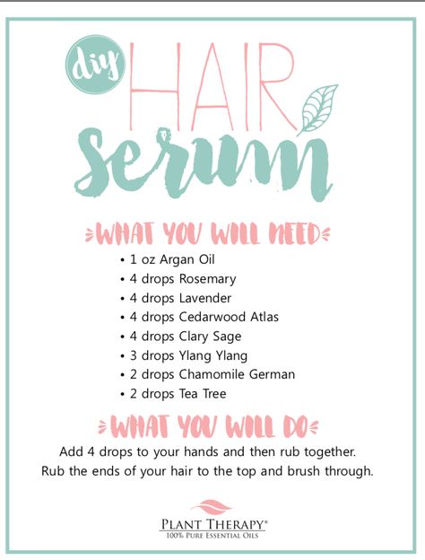 Nails Remedies, Hair Serum Recipe, Natural Hygiene, Diy Hair Serum, Diy Serum, Healthy Natural Hair Growth, Diy Essential Oil Recipes, Hair Care Recipes, Essential Oils Health