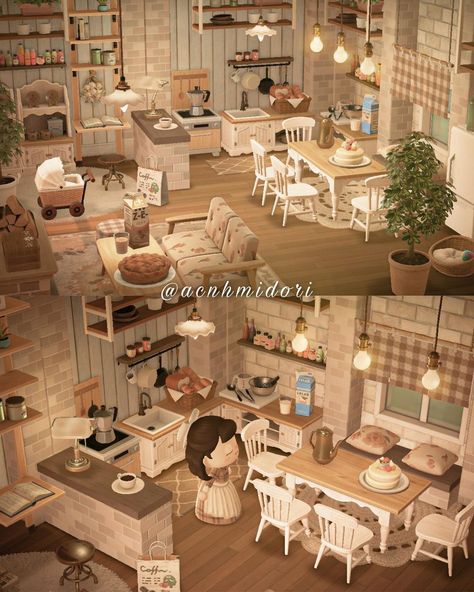 M a i n e 🌿 on Instagram: “A little home in the countryside for Caroline. 🏡 Aurelia preset by @/pcrossing Window bench inspo by @mabelsapron P.s. sorry for the…” Animal Crossing Cottagecore Interior, Acnh Fairycore House Interior, Acnh Home Interior Cottagecore, Acnh Empty Space Ideas Cottagecore, Acnh Cottagecore House, Acnh Living Rooms Ideas, Animal Crossing Happy Home Designer, Cottage Core Living Room, Cottagecore Interior