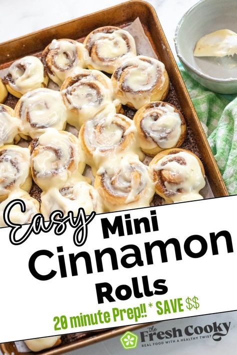 45 Minute Cinnamon Rolls, Jumers Cinnamon Rolls, Easy Cinnamon Rolls Quick Small Batch, Cinnamon Rolls Muffin Tin, Mini Cinnamon Roll Bites, Small Cinnamon Rolls, Rhodes Dinner Rolls Cinnamon Rolls, Cinnamon Rolls Homemade Small Batch, Mini Cinnamon Rolls Homemade