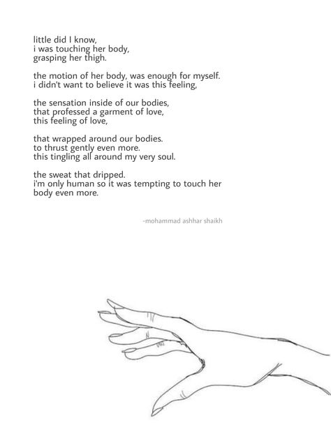 the touch. #love #poem #poemporn #poetry #touch #urbanpoem #lust #relationship #broken #life #story #lovepoems Shyari Quotes, Touch Love, Love Poem, Love And Lust, Life Story, Love Poems, Poetry, Romance, Collage