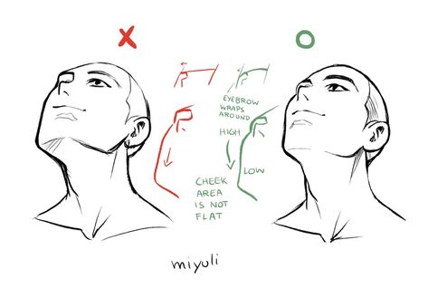 Revisiting low angle head notes.pic.twitter.com/Nk5yn0n2wg Girlboss X Malewife Art, 얼굴 드로잉, Art Advice, 얼굴 그리기, Drawing Heads, Anatomy Sketches, Body Reference Drawing, Low Angle, Poses References