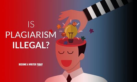 Using someone else's writing or ideas without proper attribution is considered an ethical infraction. In academic writing, it can lead to failing grades or other punishments from the school. Outside of academia, it can affect your reputation and job prospects. Is plagiarism illegal? The answer to this question may not be as cut-and-dried as you once thought, so read on to find out. #plagiarism #originalwriting https://becomeawritertoday.com/is-plagiarism-illegal/ Plagiarism Checker, First University, Organizational Hacks, Becoming A Writer, Academic Writing, Legal Advice, Writers Block, First Novel, Screenwriting