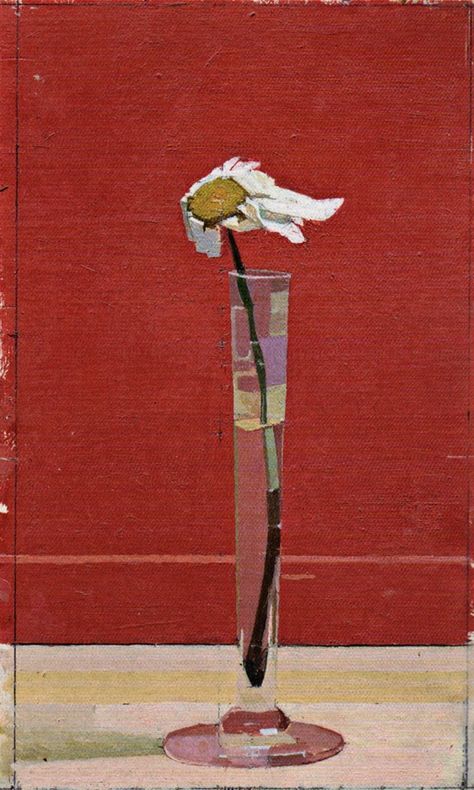 Euan Uglow. The flower. Euan Uglow, Art Cube, Still Life Flowers, Arte Inspo, Wow Art, Painting Still Life, Still Life Art, Still Life Painting, 그림 그리기