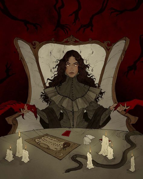 Abigail Larson on Twitter: "Take up to 50% off everything in my shop this weekend! Check it out here: https://t.co/P3cBMlDZ5D… " Abigail Larson, Gothic Artwork, Arte Sketchbook, Witch Art, Gothic Art, Horror Art, Dark Fantasy Art, Character Design Inspiration, Dark Fantasy