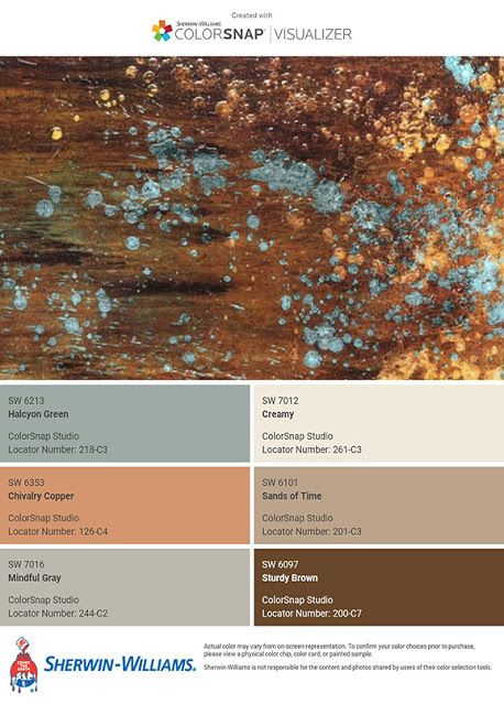 Color Palates For Home, Rustic Bedroom Paint Colors, Rustic Paint Colors Schemes, Log Cabin Paint Colors, Cabin Color Schemes, Southwest Paint Colors, Western Paint Colors, Brown Exterior House Colors, Western Color Scheme