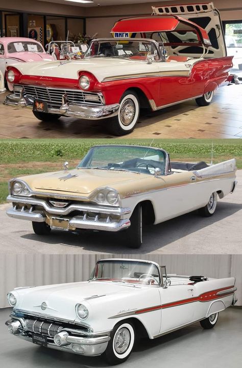 doyoucare nobody's business but mine (@Paul26443656) on X 1950 Cars, 1957 Ford Fairlane, 1950s Cars, Classic Cars Usa, Classic Car Garage, Pontiac Star Chief, Vintage Cart, 50s Cars, Old American Cars