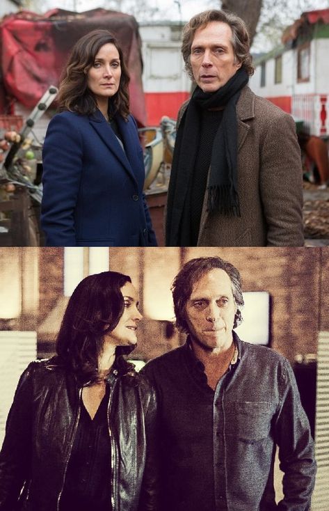 William Fichtner & Carrie-Anne Moss 'Crossing Lines' Carrie Anne Moss, Crossing Lines, William Fichtner, Carry On, John Wick, Tv, Quick Saves