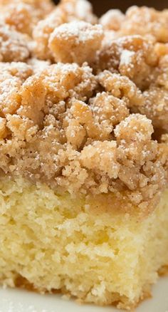 Lemon Crumb Cake, Banana Crumb Cake, Crumb Coffee Cakes, Crumb Recipe, Coffee Cake Recipes Easy, Crumb Cake Recipe, No Offense, Breakfast Sweets, Best Cake Recipes