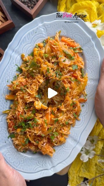 Jalpa Gada on Instagram: "HYDERABADI PULAO 

Recipe Pinned In comments !! 

Rice recipes, pulao, briyani, Indian recipes, one pot meals" Pulao Rice, Pilau Rice, Recipes One Pot, Pulao Recipe, Leftover Rice, Pot Meals, Rice Dishes, Indian Recipes, One Pot Meals