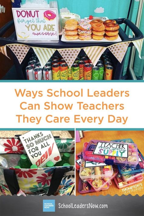 Cheer Cart For Teachers, Treat Carts For Teachers, Teacher Happy Cart Ideas, Teacher Gifts From Team Leader, Principal Gifts To Teachers, Valentines For Teachers From Principal, Teacher Appreciation Gift From Principal, Teacher Gift From Principal, Sunshine Cart Ideas For Teachers