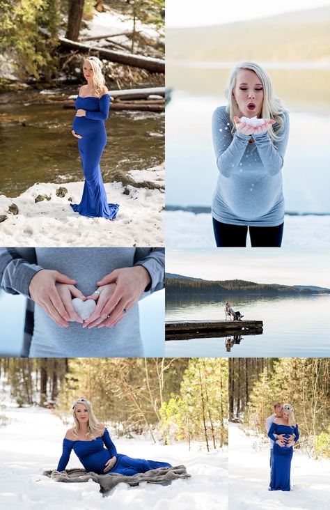 Outdoor winter maternity photography session, maternity photography session with snow, blue and white maternity photographs, maternity photo collage, Eugene Oregon maternity photographer Winter Maternity Poses, Maturity Photoshoot Winter, Maternity Winter Photos, Winter Outdoor Maternity Pictures, Maternity Snow Pictures, Maternity Pictures In January, Maternity Photography January, Snow Maternity Photoshoot, Snow Maternity Pictures