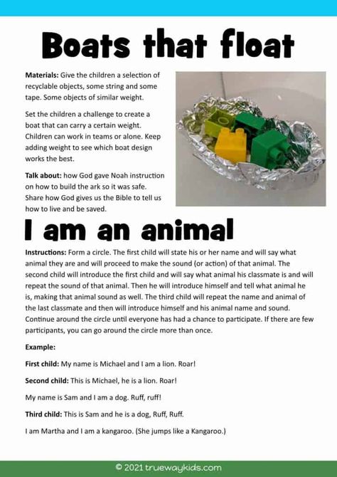 Preschool Noahs Ark Lesson, Noah Ark Preschool Activities, Noah’s Ark Kindergarten, Noah's Ark Science Experiment, Noah’s Ark Activities, Noah Ark Activities For Kids, Noah's Ark Activities For Kids, Noah’s Ark Craft, Noah's Ark Activities