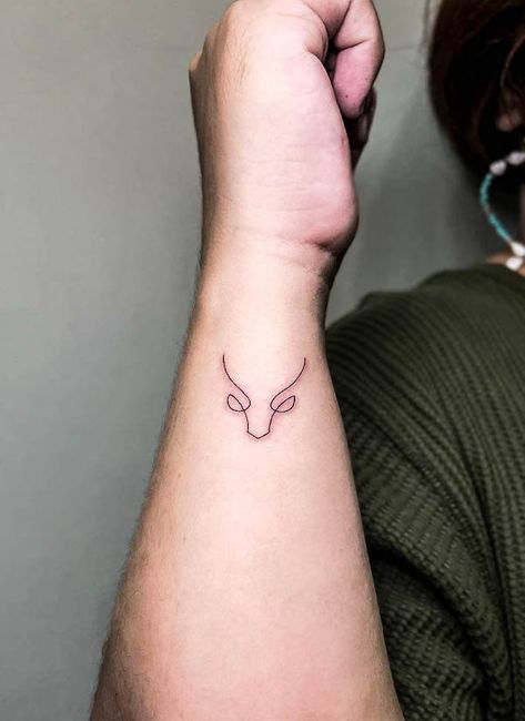 Taurus Small Tattoo For Women, Taurus Ear Tattoo, Taurus Sister Tattoo, Small Tattoo Taurus, Zodiac Tattoo Taurus, Tattoos For Taurus, Taurus Tattoo Zodiac Signs, Zodiac Tattoo Ideas Taurus, Tattoo Ideas For Taurus