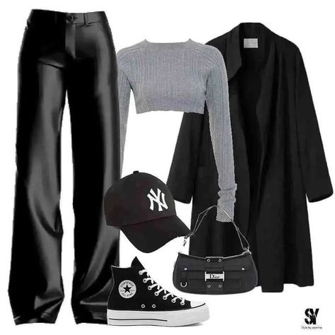 Rain Fashion, Winter Inspo, Everyday Fashion Outfits, Easy Trendy Outfits, Kpop Fashion Outfits, Fancy Outfits, Tag Someone Who, Kpop Outfits, Girly Outfits