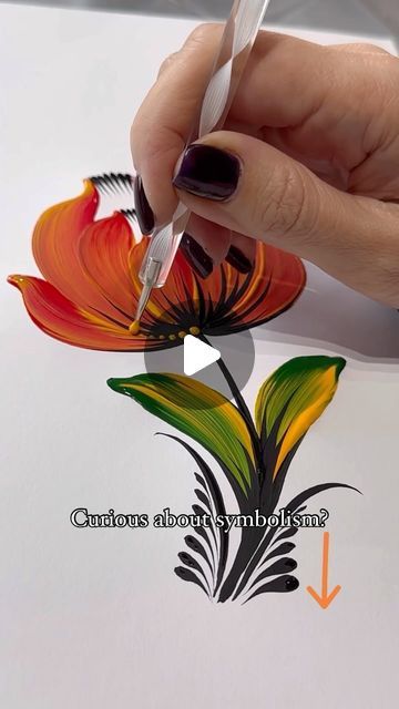 Very Easy Rangoli Designs, Painting Flowers Tutorial, Flowers Tutorial, The Onion, Easy Rangoli Designs, Easy Rangoli, Painting Flowers, A Symbol, Simple Rangoli