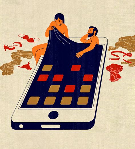 Joey Guidone, Your spouse is cheating on you, on his phone, right now Obscure Images, Digital Wellbeing, Conceptual Illustrations, Technology Illustration, Satirical Illustrations, Conceptual Illustration, Meaningful Art, Square Art, Square Canvas