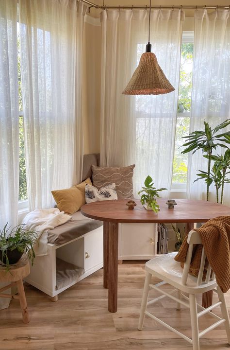 DIY Breakfast Nook w IKEA Kallax - creative inspiration Ikea Breakfast Nook, Diy Nook, Breakfast Nook Seating, Built In Breakfast Nook, Coffee Table Upcycle, Diy Breakfast Nook, Cube Shelving Unit, Breakfast Nook Bench, Diy Breakfast